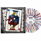 NOi!SE - Fate of the Union - White w/ Blue, Red, & Gold Dot Splatter (LP)