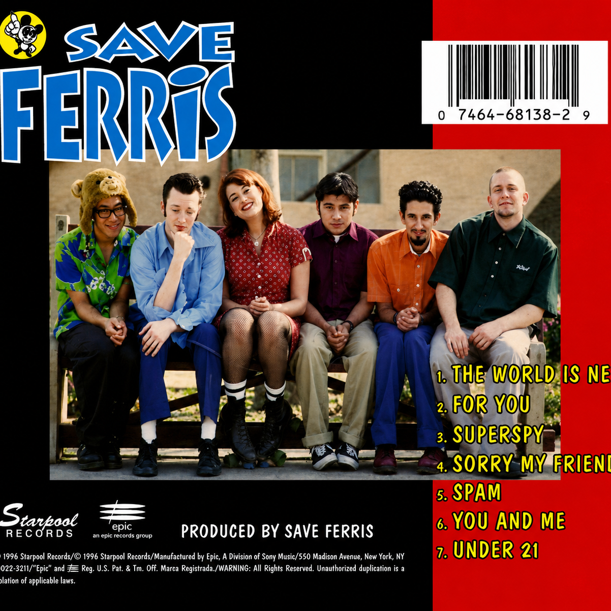 Save Ferris- Introducing... Save Ferris (CD)