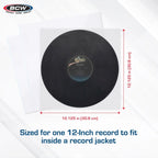 12-Inch Record Inner Sleeve - Anti-static (100CT)