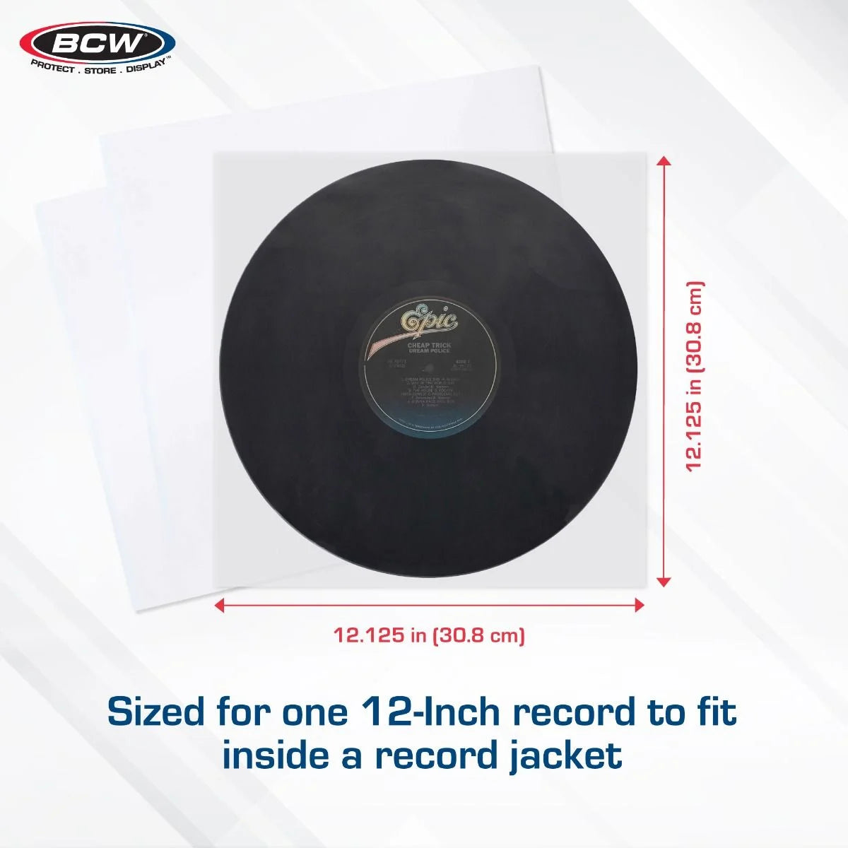 12-Inch Record Inner Sleeve - Anti-static (100CT)