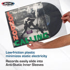 12-Inch Record Inner Sleeve - Anti-static (100CT)