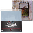 12-Inch Record Sleeves 12 3/4 X 13 - 4 MIL (100CT)