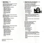 Metallica : Master Of Puppets (Album,Reissue,Remastered,Repress)