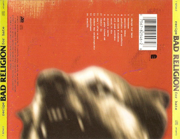 Bad Religion : Recipe For Hate (Album)