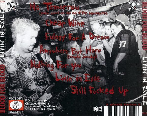 Blood For Blood : Livin' In Exile (Mini-Album)