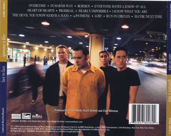 Face To Face : Ignorance Is Bliss (Album)
