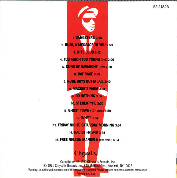The Specials : The Singles Collection (Compilation,Club Edition,Reissue,Remastered)