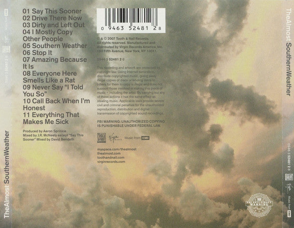 The Almost : Southern Weather (Album)