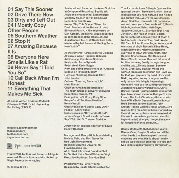 The Almost : Southern Weather (Album)