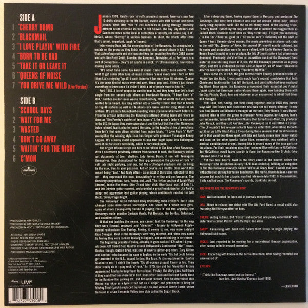 Runaways, The : The Best Of The Runaways (LP,Compilation)