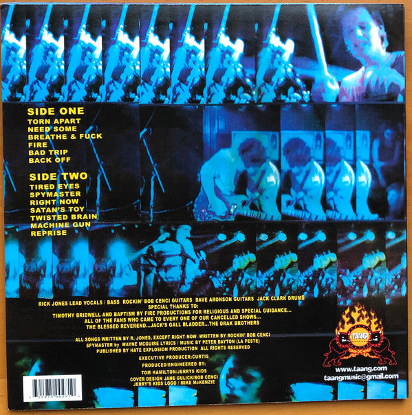 Jerry's Kids : Kill Kill Kill (LP,Album,Reissue,Stereo)