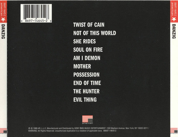 Danzig : Danzig (Album,Reissue)