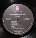 Bad Religion : All Ages (LP,Compilation,Reissue,Stereo)