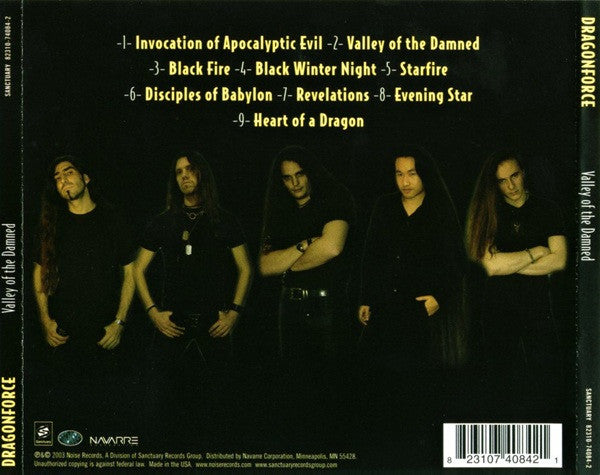 Dragonforce : Valley Of The Damned (Album)