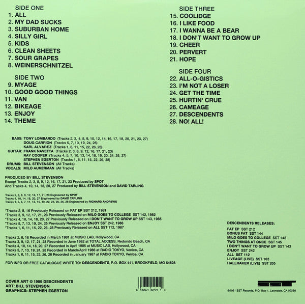 Descendents : Somery (LP,Compilation,Repress)
