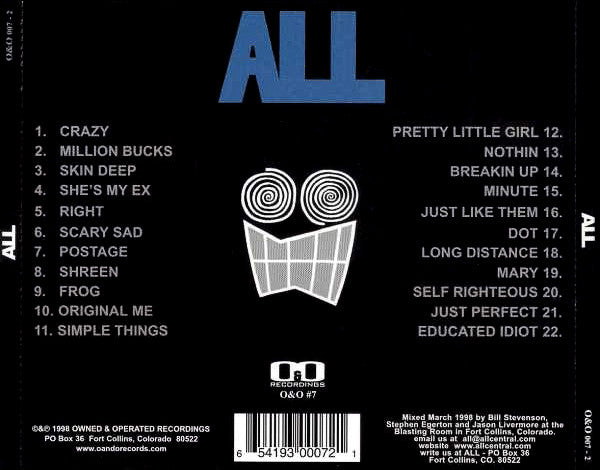 ALL (2) : Greatest Hits?! (Compilation,Reissue)