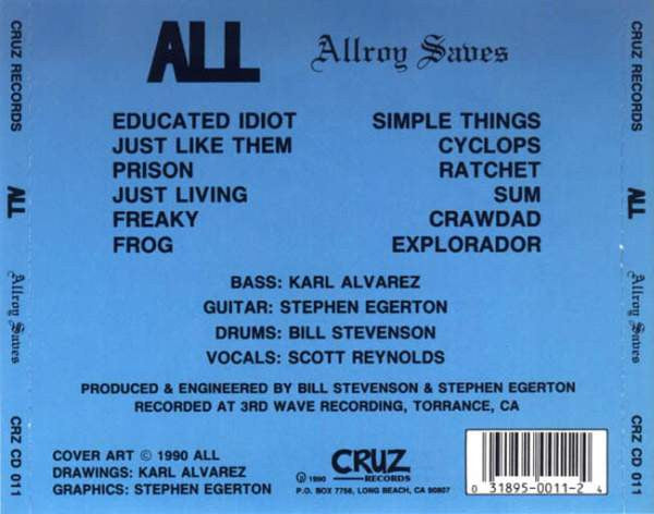 ALL (2) : Allroy Saves (Album)