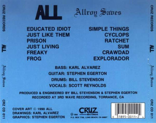 ALL (2) : Allroy Saves (Album)