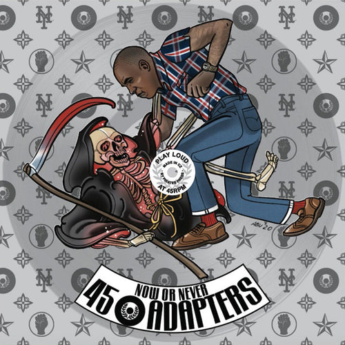 45 Adapters : Now Or Never (12", S/Sided, EP, Cle)