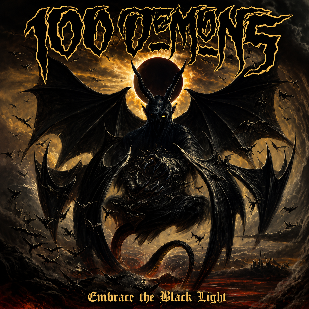 100 Demons : Embrace The Black Light (LP,Album,Limited Edition)