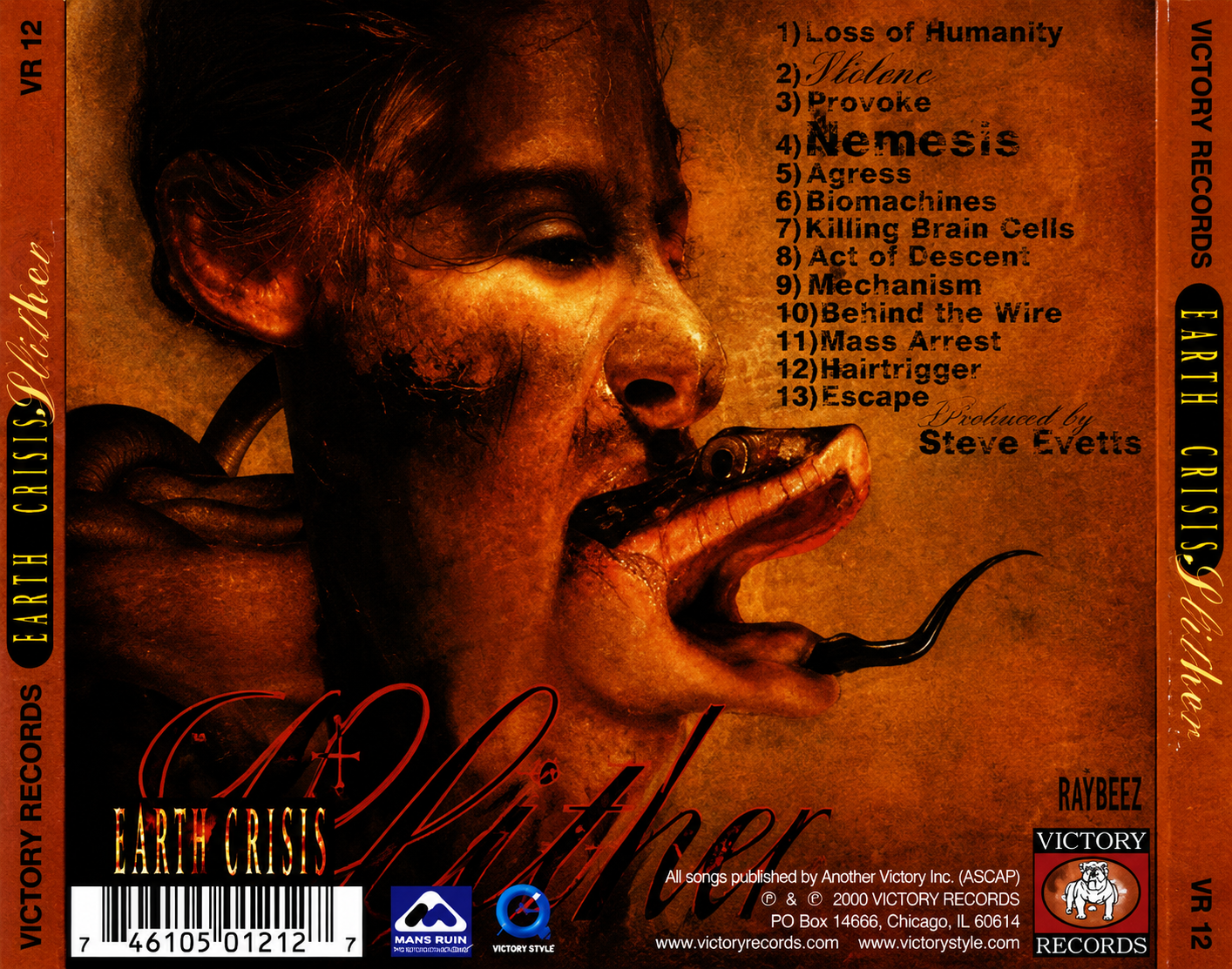 Earth Crisis : Slither (Album)