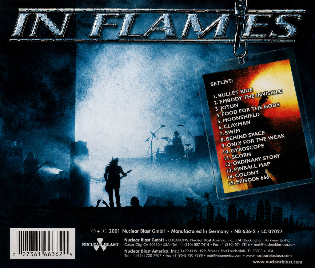 In Flames : The Tokyo Showdown - Live In Japan 2000 (Album)