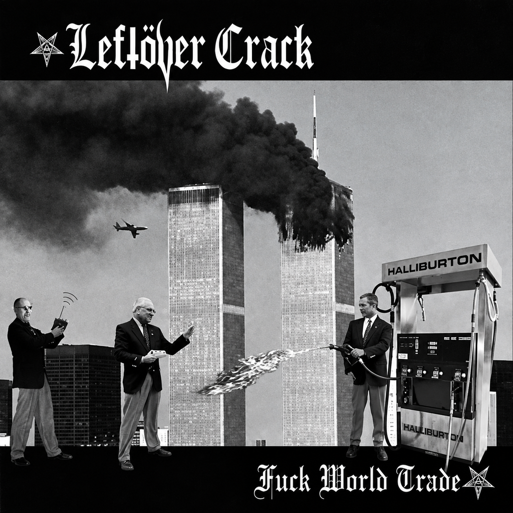 Leftöver Crack : Fuck World Trade (LP,Album,Reissue)