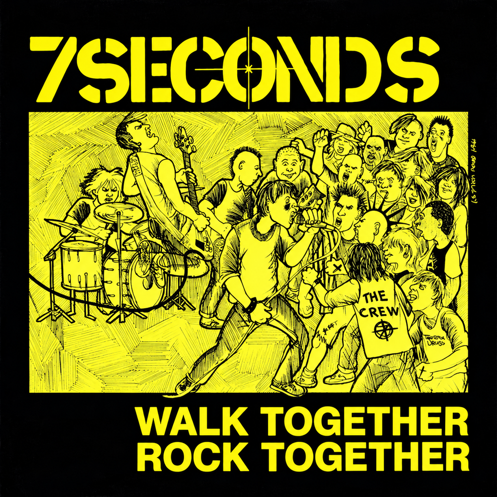 7 Seconds : Walk Together, Rock Together (LP,Deluxe Edition,Limited Edition,Reissue,Remastered)