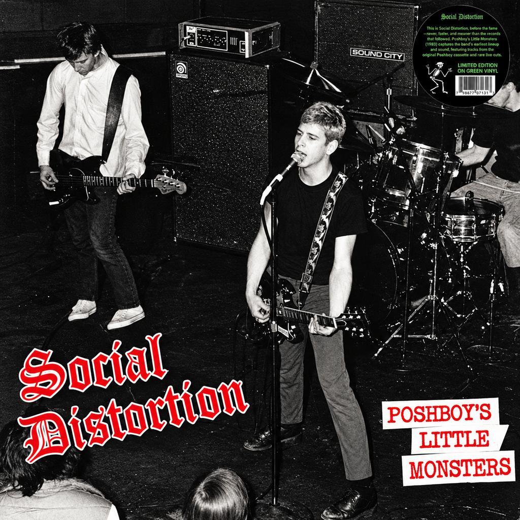 Social Distortion : Poshboy's Little Monsters (12",EP,Limited Edition,Reissue,Remastered)