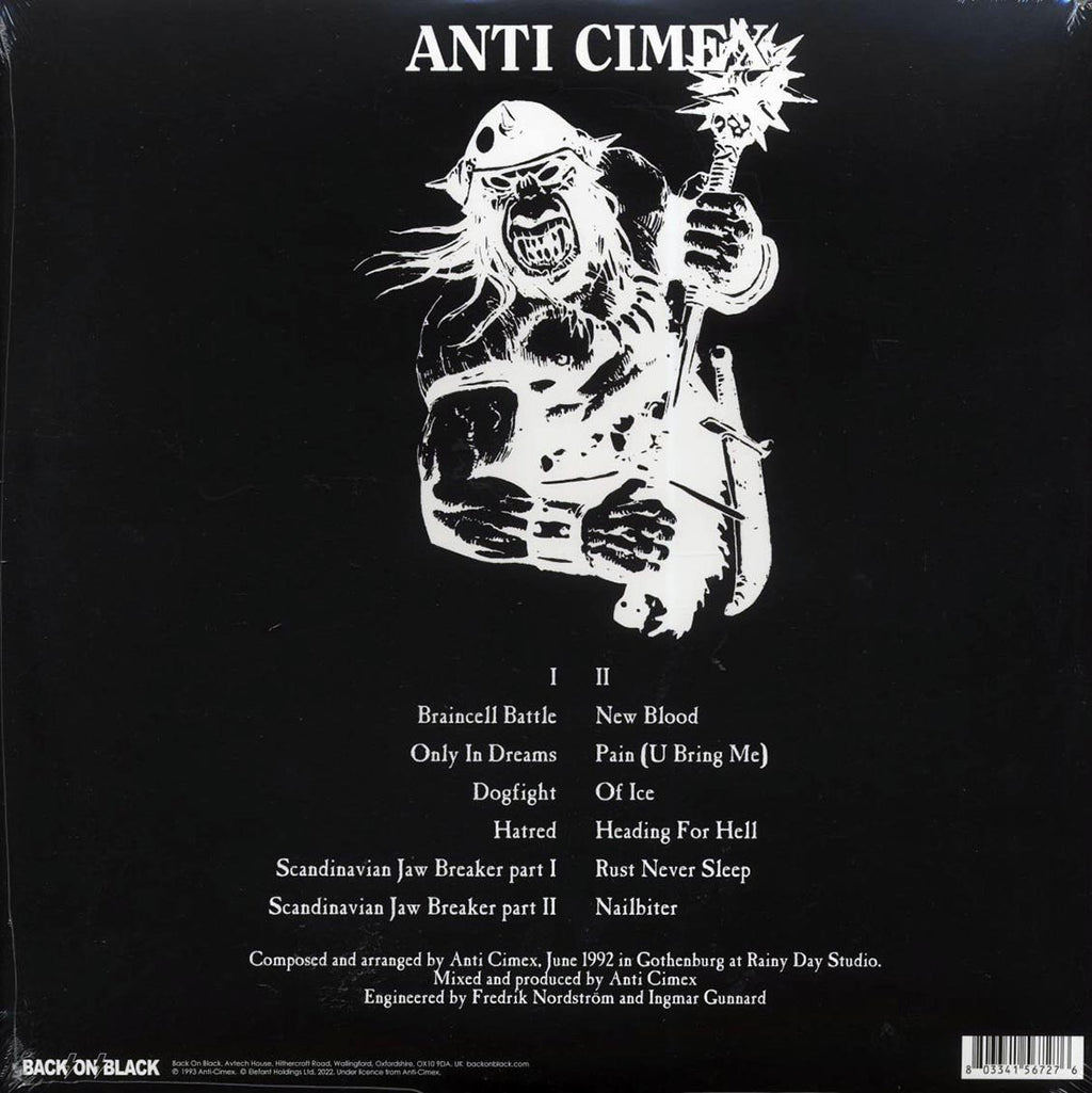 Anti Cimex : Scandinavian Jawbreaker (LP,Album,Limited Edition,Reissue)