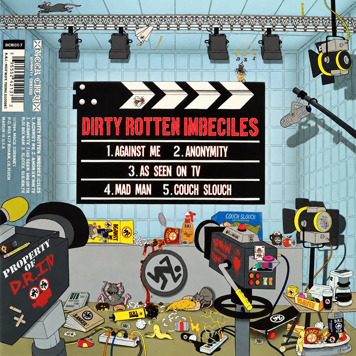 Dirty Rotten Imbeciles : But Wait, There's More! (7",45 RPM,EP,Stereo)