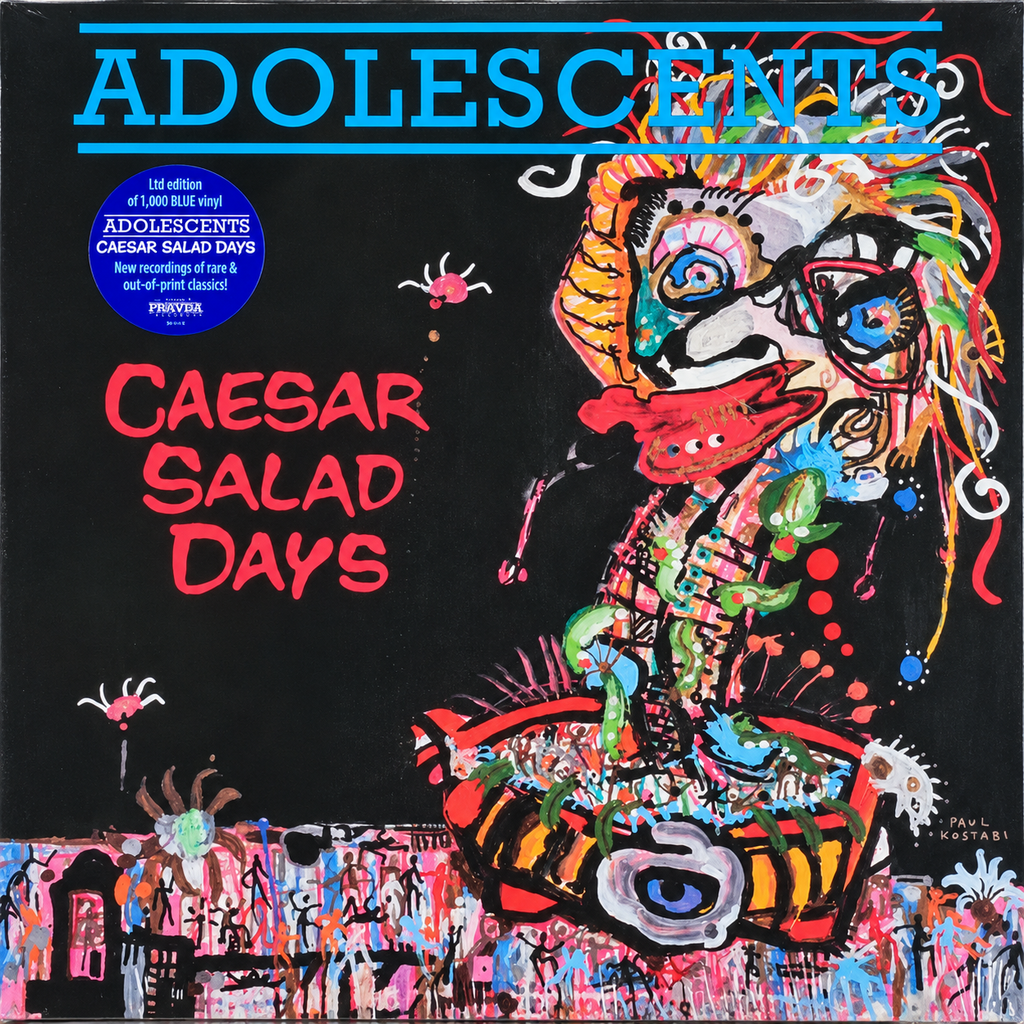 Adolescents : Caesar Salad Days (LP,Album,Limited Edition)