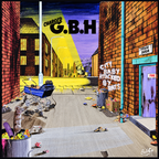 G.B.H. : City Baby Attacked By Rats (LP,Album,Reissue)