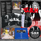 G.B.H. : City Baby Attacked By Rats (LP,Album,Reissue)