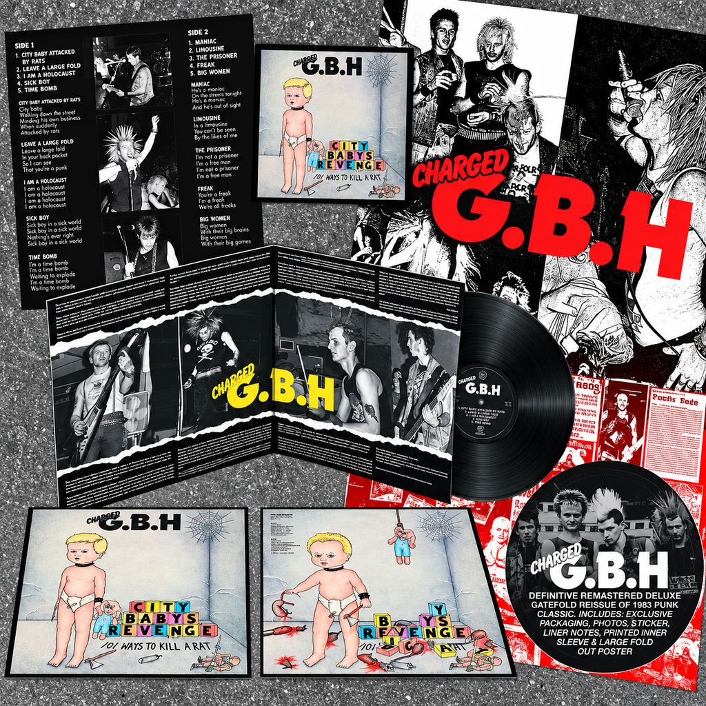 G.B.H. : City Babys Revenge (LP,Album,Reissue)