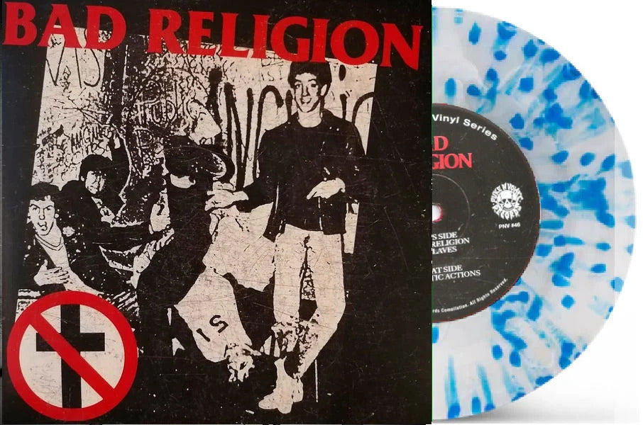 Bad Religion : Bad Religion (Public Service Comp Tracks 1981) (7",45 RPM,Repress)
