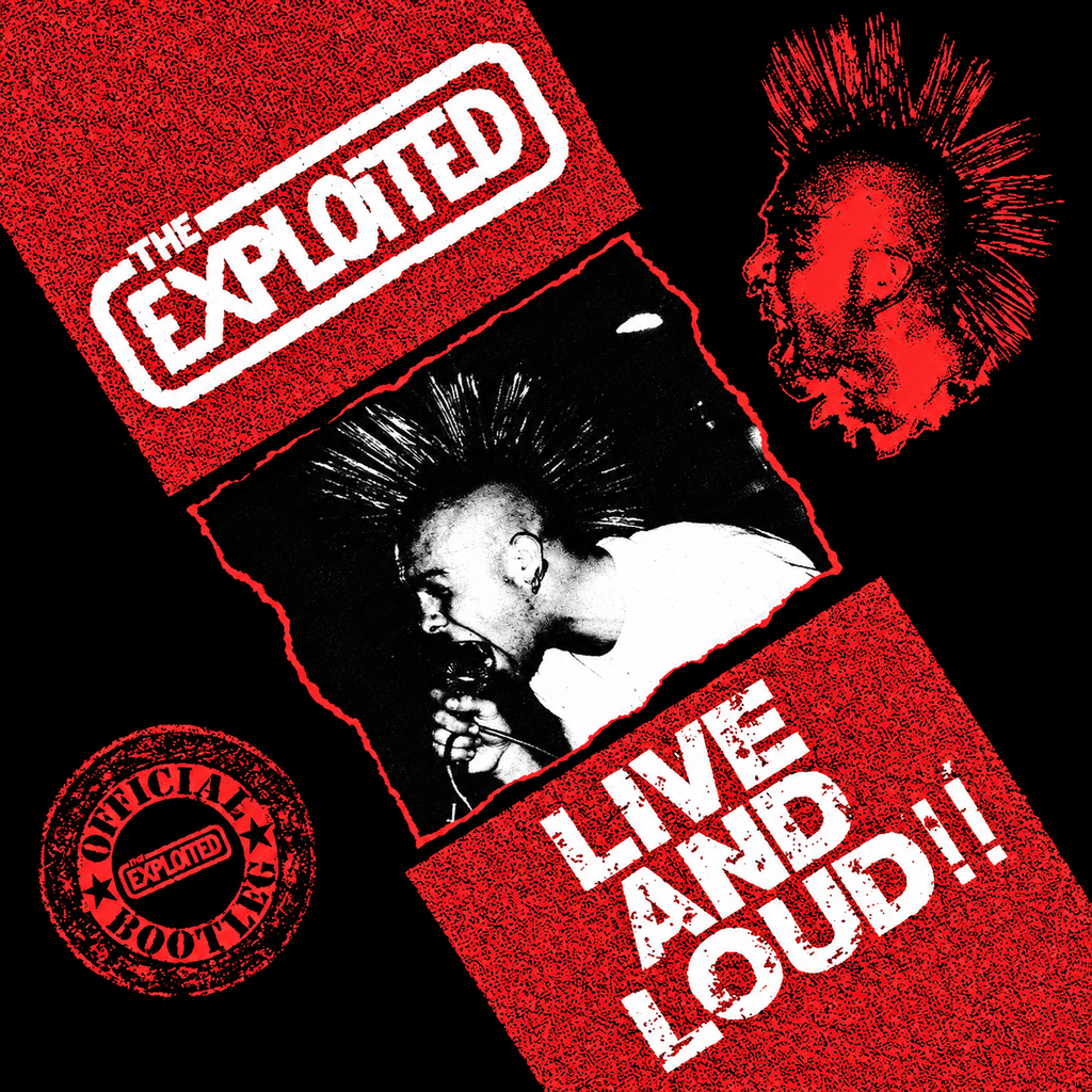 Exploited, The : Live And Loud!! (LP,Album,Reissue)