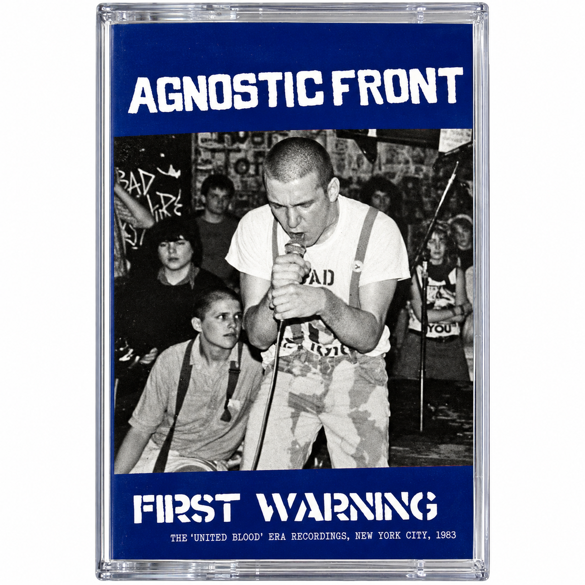 Agnostic Front : First Warning (The 'United Blood' Era Recordings, New York City, 1983) (Compilation,Reissue)