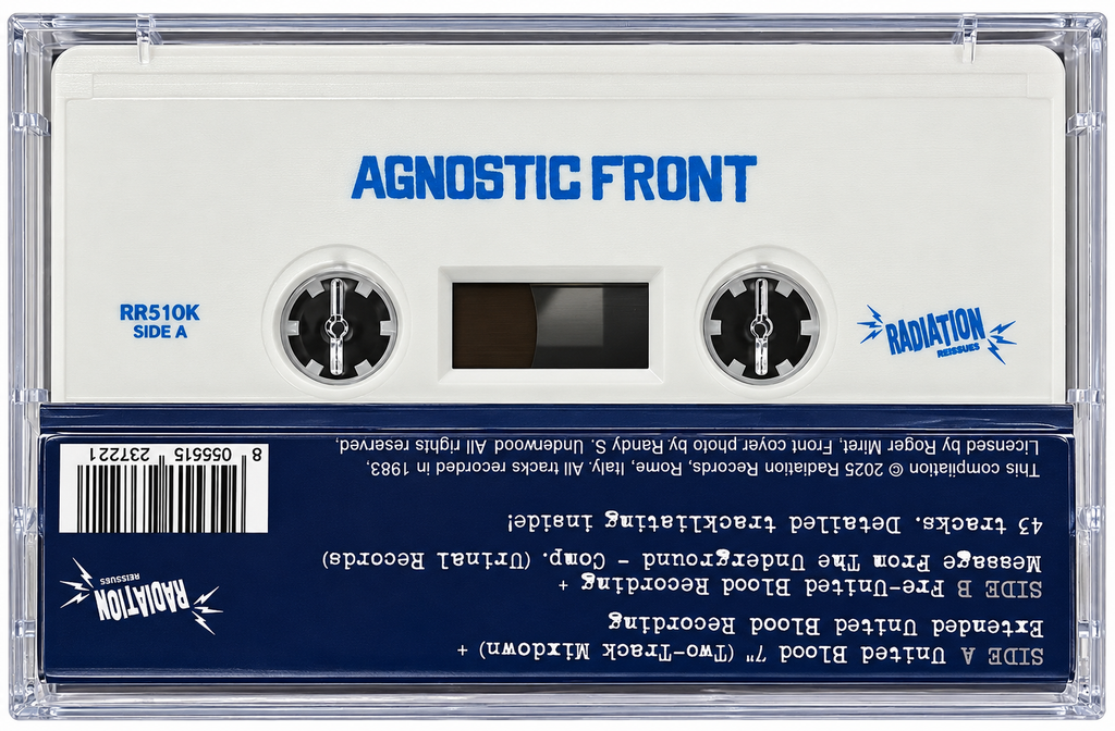 Agnostic Front : First Warning (The 'United Blood' Era Recordings, New York City, 1983) (Compilation,Reissue)