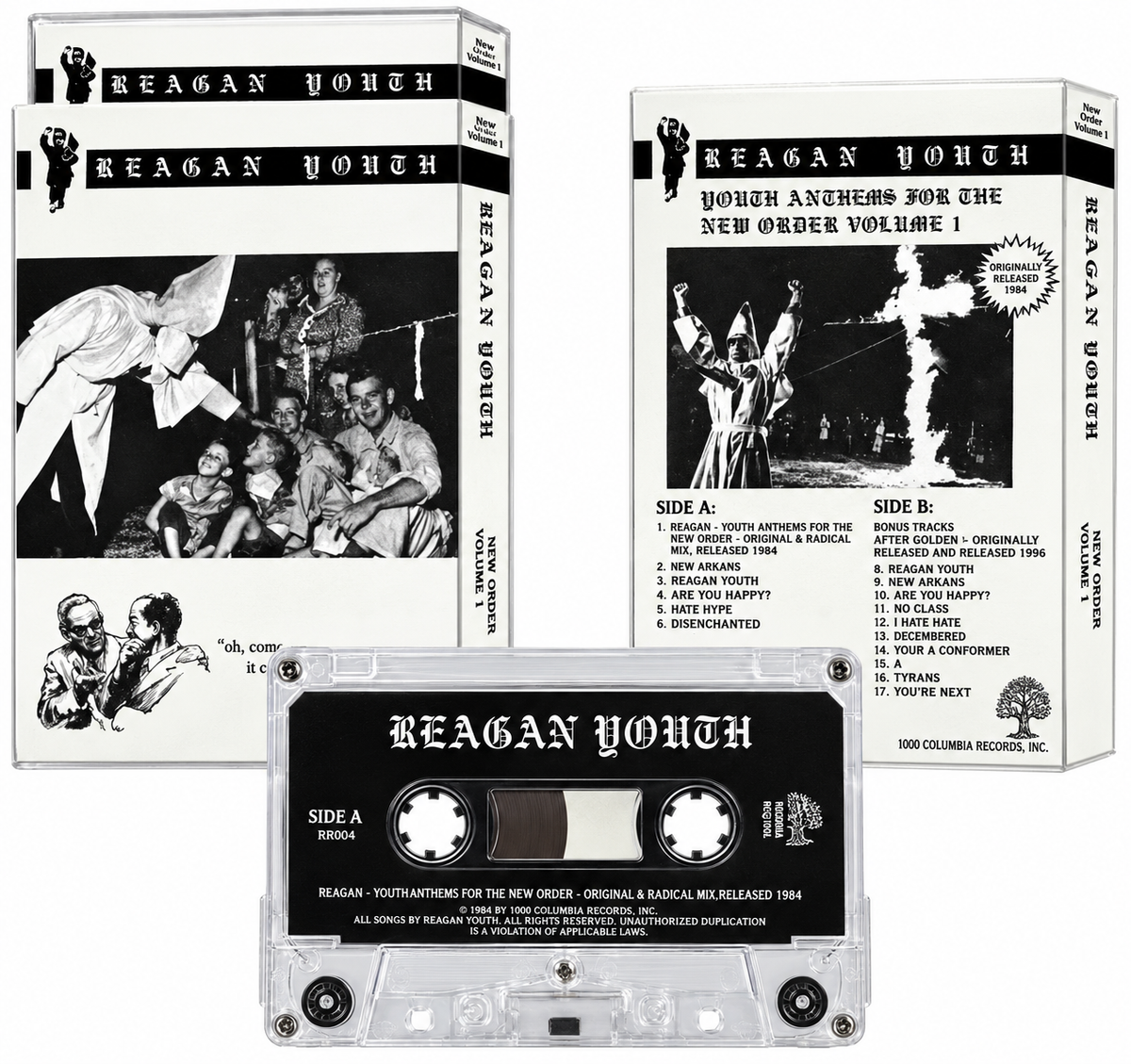 Reagan Youth : Youth Anthems For The New Order (Album,Reissue)