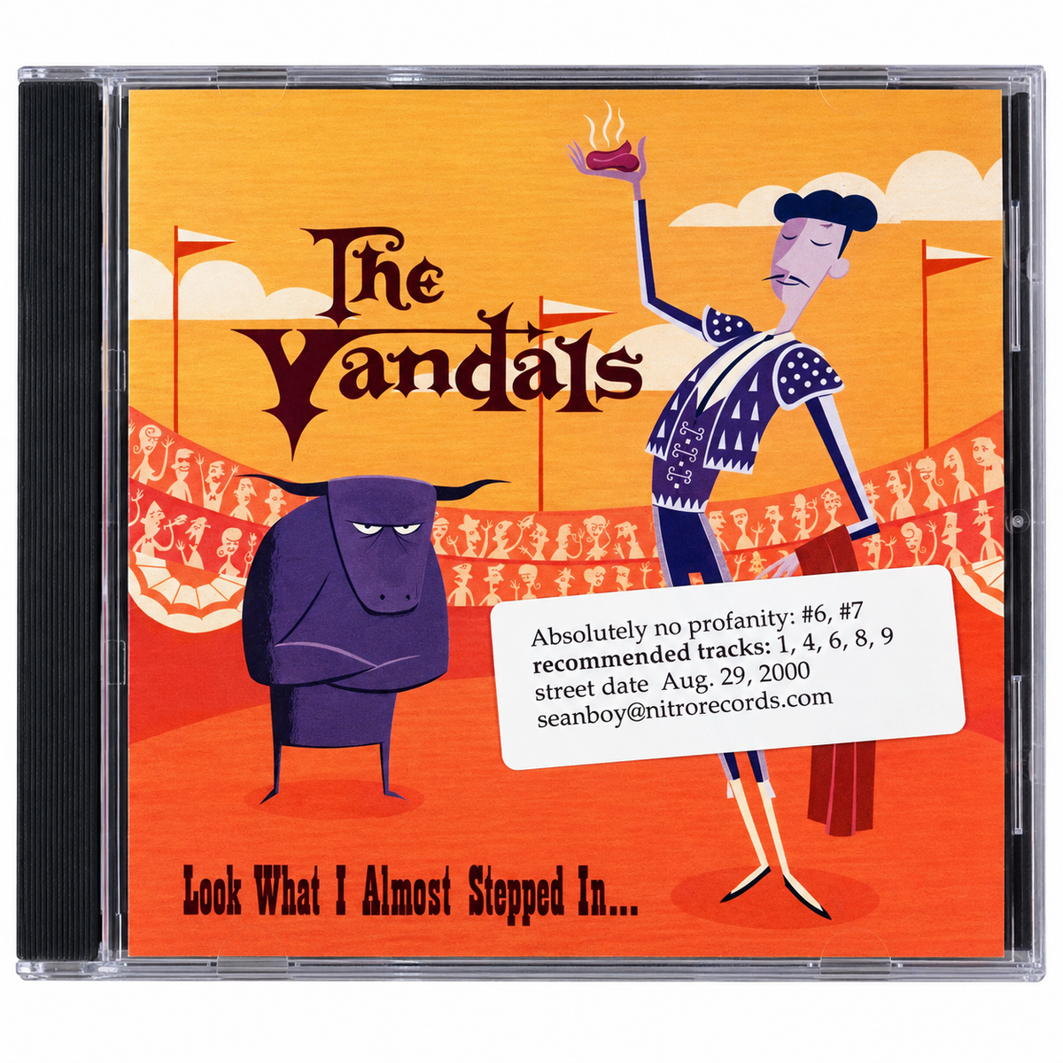 The Vandals : Look What I Almost Stepped In... (Album,Promo)