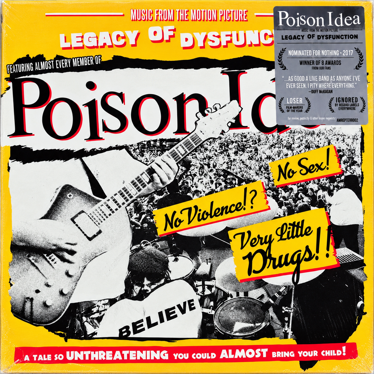 Poison Idea : Legacy Of Dysfunction (LP,Remastered)