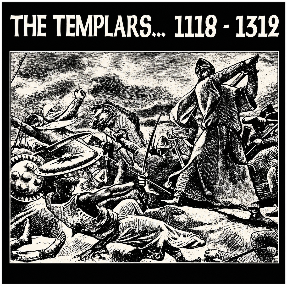 Templars, The : 1118 - 1312 (12",45 RPM,EP,Reissue,Remastered,Repress)