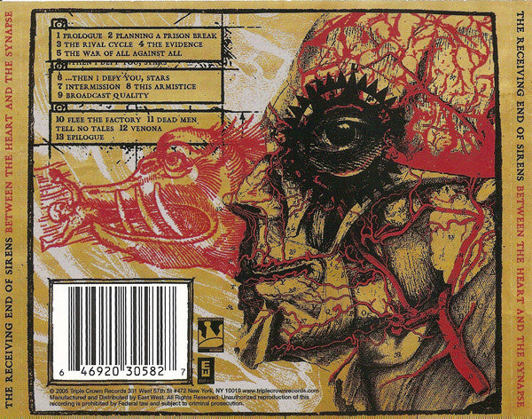 Receiving End Of Sirens, The : Between The Heart And The Synapse (Album,Stereo)