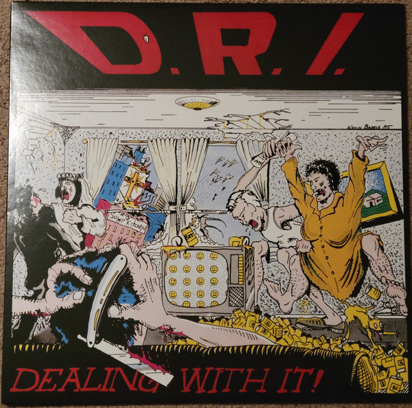 Dirty Rotten Imbeciles : Dealing With It! (LP,Album,Remastered,Repress)