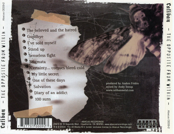 Caliban : The Opposite From Within (Album)