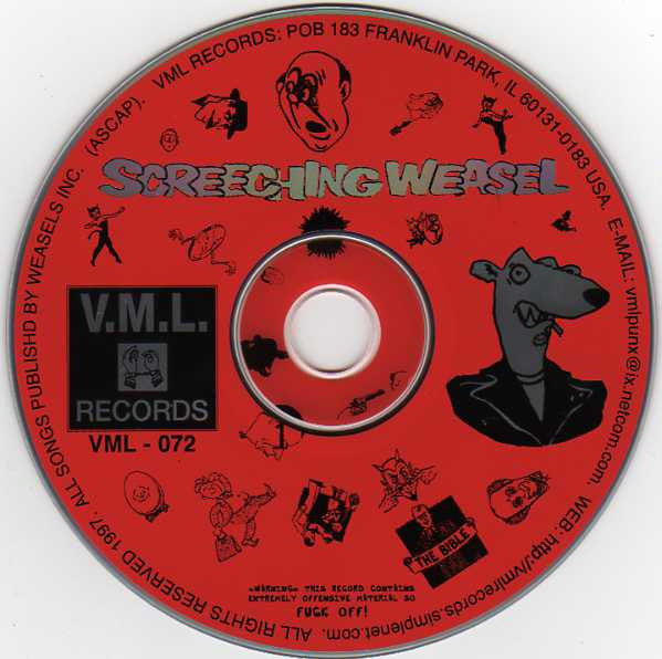 Screeching Weasel : Screeching Weasel (Album,Reissue)