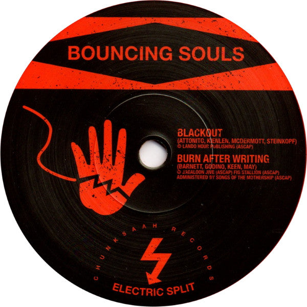 Bouncing Souls, The / Menzingers, The : Shocking Split (7",Limited Edition,Reissue)