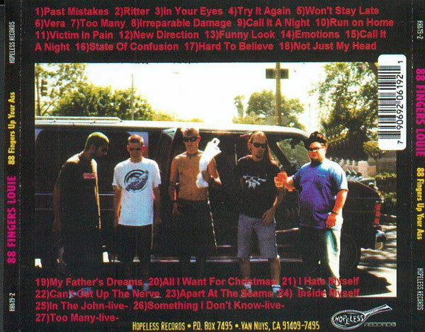 88 Fingers Louie : 88 Fingers Up Your Ass (Compilation)