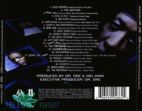 Dr. Dre : 2001 (Album)